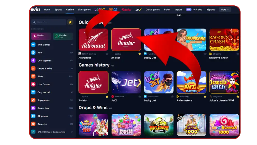 Step 1 To Play Aviator